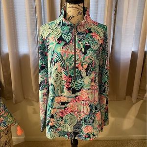 Lilly Pulitzer 1/2 UPF +50 Large Skipper